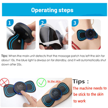 EMS Neck Massager Electric Muscle Stimulator